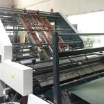 Automatic Electric Driven Carton Box Pasting Machine Corrugated Sheet Paper Board Card for sale