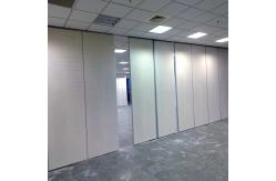 China Operable Folding Door Shopping Mall Wheel Movable Partition System supplier
