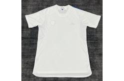 China White Polyester Soccer Fan Version Jersey Long Lasting supplier