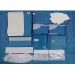 By-Pass Procedure Surgical Pack SMS SPP Sterile Green Surgical Pack Lamination Patient Disposable Custom Surgical Pack for sale