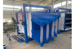 China Square Gyratory Swing Screen Quartz Sand Sieving Machine For Fine Screening supplier