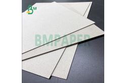 China Recycled Pulp Coated White Board With Gtey Back for Literacy Card supplier