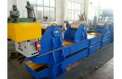 China Blue 200T Conventional Pipe Welding Rollers Heavy Duty Tank Turning Rolls supplier