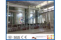 China UHT Sterilizer Dairy Processing Plant , Yogurt Processing Machine With CIP System supplier