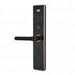 Keyless Swipe Card Fingerprint 70mm Smart Electronic Lock 8 AA batteries for sale