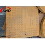 Square Ductile Iron Manhole Cover With Single Seal C250 Cover And Frame