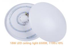 China 18W CCT 6500K Flat Panel Led Ceiling Lights Customized For Office / Bedroom supplier