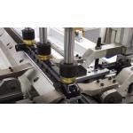 Pneumatic Radiator Making Machine Aluminium Fin Press Plastic Radiator Tank Crimping Tool for sale