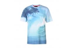 China Plain Dyed Oversized Summer White Blank T Shirts For Male supplier