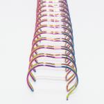Various Colors 3/8'' Double Binding Wire Ring for Calendar Binding for sale