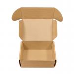 Custom Logo Printed Eco Friendly Delivery Brown Kraft Paper Carton Mailer Shipping Mailing Box for sale