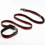 Double Headed Nylon Pet Traction Rope Multifunctional Dog Running Walking Traction Belt for sale