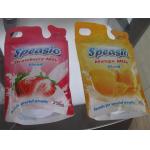 Logo Customized Foil Pouch Packaging Spout For Milk Packaging