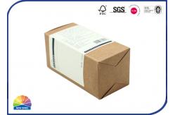 China Custom Printed Folding Carton Box Recycled Kraft Paper Cosmetic Shampoo Packaging supplier