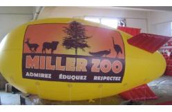China customized giant advertising lighting inflatable blimp balloon supplier