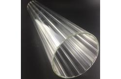 China Borosilicate Inner Stripe Glass Tube Vertical Stripes Inside - Fully Customizable supplier