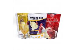 China Chicken Feed Plastic Pouches Packaging Eco Friendly Bopp Laminated Zipper Woven Bag supplier
