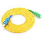 FTTH Fiber Optic Cable Patch Cord , SC APC  SM 1m 3m 5m Patch Cord Fiber Optic for sale