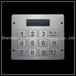 Industrial Usb Numeric Keypad With Display , Self Service Terminal Keyboard With Screen for sale