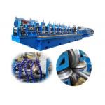 High Frequency 4mm Thick ERW Tube Mill Iron Carbon Steel Pipe Making Machine for sale