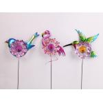 Peacock Flamingo Crane Solar Garden Ornament With Low Light Intensity