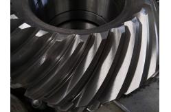 China 11 Module Helical Bevel Gear 20CrMnTi Grinding Transmission Gears supplier
