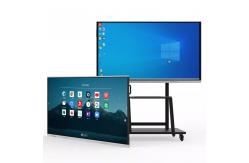 China 105inch Interactive Smart Board Interactive Smart Flat Panel supplier