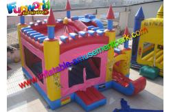 China Trink Bell Vinyl Inflatable Bouncy Slide , Inflatable Combo Jumping Castle supplier