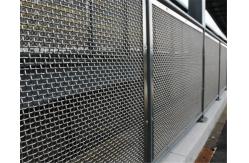 China Heavy Zinc Coated Chain Link Fence Fabric Boundary Wall Galvanized Steel supplier