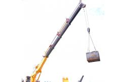 China 26M Electric 8T Telescopic Boom Offshore Ship Deck Cranes supplier