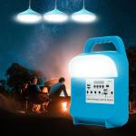 Global Sunrise Solar Camping Light 5W LED Bulb 3Pcs Home Use 20W 6V for sale