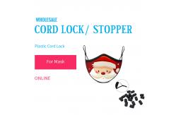 China Spiral Silicone Face Mask Toggles & Cord Lock supplier