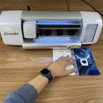 Portable Hydrogel Screen Protector Cutting Machine With Mobile Skin Design Software for sale