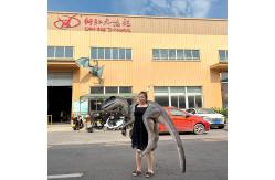China Realistic Animatronic Dinosaur Shoulder Puppet for Amusement Park supplier