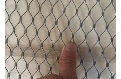 China Customized Playground 304 Stainless Steel Rope Mesh Netting Anti Rust supplier