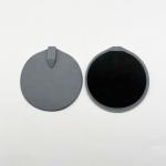 Custom Circular Silicone Rubber Conductive Tens Electrode Pad for sale