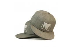 China Flat Bill Custom 6 Panel Snapback Embroidered Snap Back Cap Bsci supplier