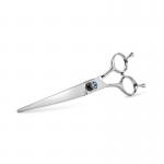 Left Hand Diamond Handle Dog Scissors Kit for Chunker trimming for sale