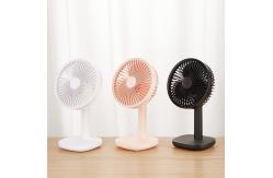China Touch Control Rechargeable Table Fans 5 Volts ABS Blade 506g supplier