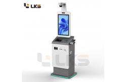 China LKS Fast Convenient Ticketing Solutions Self Service Ticket Kiosks With Card Cash Payment supplier