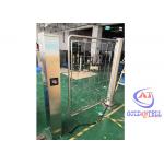 China Customized OEM Security Turnstile Gate Single Gate 304 Standard Stainless Steel for sale