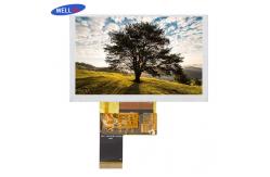 China 5'' IPS Car LCD Display Module 12 O clock Viewing Direction supplier