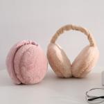 OEM / ODM Warm Short Plush Foldable Earmuffs For Winter