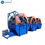China Wheel Mobile Sand Washing River Sand Wet Washer Machine for sale