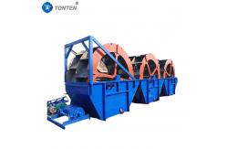 China China Wheel Mobile Sand Washing River Sand Wet Washer Machine supplier