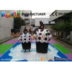 Cary Funny Inflatable Sports Games Sumo Wrestling Suits With Sponge Mat for sale