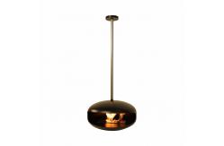 China Diameter 600mm Ethanol Fire Pits ISO9001 Ceiling Mounted Fireplace supplier