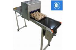 China High Efficiency Egg Stamping Equipment For Printing Trademarks And Dates supplier