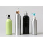 Pump Aluminum Cosmetic Bottles , 100ML 300 Ml 500ML Aluminum Bottle Packaging Body Lotion for sale