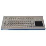 Stainless Steel Movable Industrial Keyboard With Touchpad For Coal Mine for sale